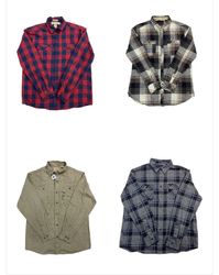 Heavy flannel shirts