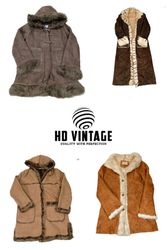 HD503 Ladies Y2K Sherling Coats - 10 pcs