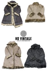 HD495 Ladies Y2K Afghan Coats - 10 pcs