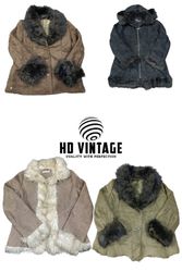 HD492 Premium Ladies Afghan Coats - 10 p..