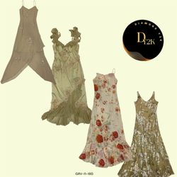 Y2K Vintage Dresses – 300-Piece Mega Pack (R-32)