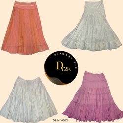 £3 Y2K Cotton Maxi Skirts | 50-Piece Bundle Deal (..