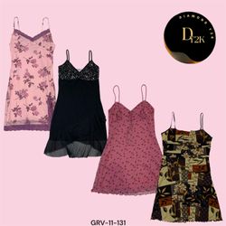 Retro Y2K Mini Dresses Bundle: Trendy & Timeless (..