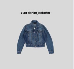 Y2k denim jackets- 30 pcs