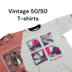 VINTAGE 50/50 T-Shirt | 62 PCS