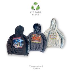 Vintage printed Hoodies