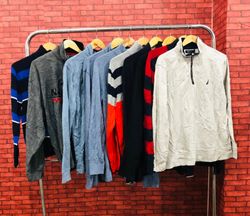 Men Nautica 1/4 Zip Sweatshirts
