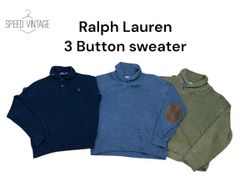 16 x Ralph Lauren 3 Button Sweater