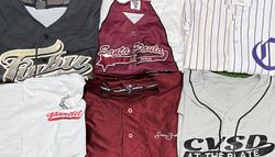 Maillot de baseball en nylon 20 pièces