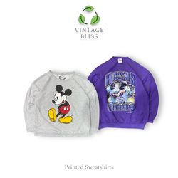 Vintage printed Sweatshirts