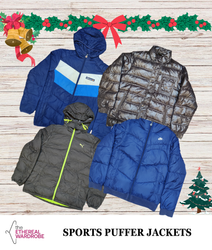 Giubbotti Puffer Nike, Adidas, Reebok, Puma, Fila,..