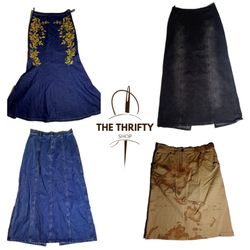 Y2k Retro Style denim skirts (SU-027)