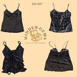 Blusas góticas mistas Y2k (HG-007)