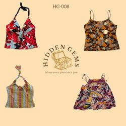 Verão Y2k blusas mistas (HG-008)