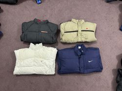 Nike puffer jackets 10 pcs