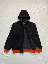 Vintage Carhartt Rework Style Black/Orange ribs Ho..