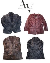 Y2k leather blazers 30 pcs