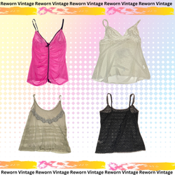 Y2K Style Mesh Camis (RV-037)