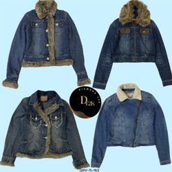 Schick & Cool: Y2K Jeansjacke für Mädchen (GRV-11-..