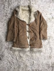 Y2k fur afghan coats