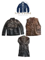 Y2k short body trench coats