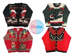 Vintage Y2K Knits Christmas Edition 1: 12 Sweaters