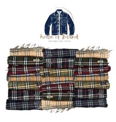 Retro Revival Y2k Burberry scarves collection