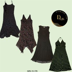 Retro Pool Dots Dress – Y2K Edition (GRV-11-179)