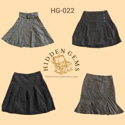 Y2k mixed schoolgirl skirts(HG-022)