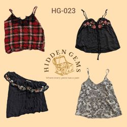 Tops impressos Y2K mix (HG-023)