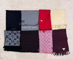 #VV189 Luxury Scarves: LV, Versace, Dolce&Gabbana,..