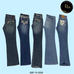 Stylish Y2K Wide Leg Flared Jeans – Perfect Vintag..