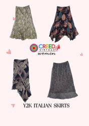 CR2806 Y2K Italian Skirts - 11 Pcs