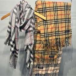 Burberry Style Scarves - 50 Pieces