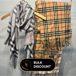 Burberry Style Scarves - 85 Pieces