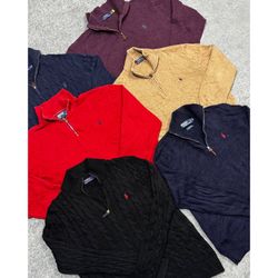 #LAV007 Ralph Lauren Quarter Zips