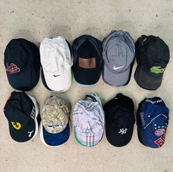 #VV215 Branded Caps: RL, Nike, NHL, NFL, NBA, TNF,..