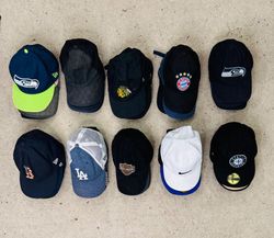 #VV218 Branded Caps: RL, Nike, NHL, NFL, NBA, TNF,..