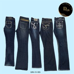 Women’s Y2K Denim Flare Jeans (GRV-11-195)