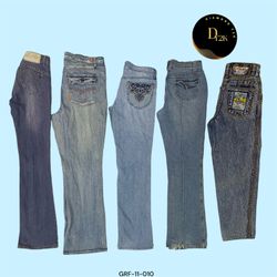 Y2K Light Wash Denim Jeans (GRV-11-010)