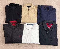 #VV257 Ralph Lauren & Tommy Hilfiger Harrington Ja..