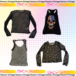 Y2K Blacky & Unique Tops (RV-045)