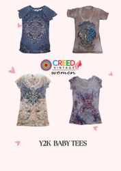 CR2826 Y2K Baby Tees - 15 Pcs