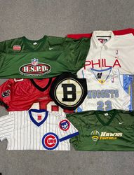 Branded unbranded hokey jerseys