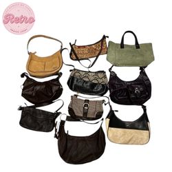 Y2K Stylish Unbranded Bags: 10 Pcs