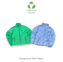 Patagonia &  The north Face Puffer