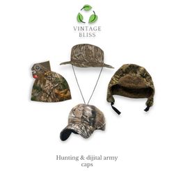 Dijital Army & hunting Hats