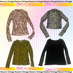 Y2K Animal Print Tops (RV-047)