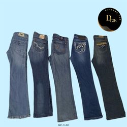 Retro Y2K Stretch Flare Denim for Women (GRF-11-02..