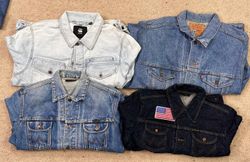 #VV275 Levi’s, Wrangler, and G-Star Denim Jacket 5..